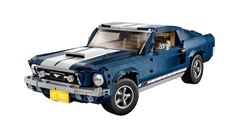 Mustang cheap fastback lego